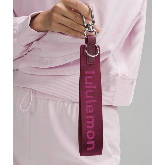 Accessories - Lululemon Never Lost Keychain One Size Wild Berry Sonic Pink WLDB/SNCP 78619